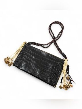 Elizabeth and James Reversible Clutch / Crossbody Bag